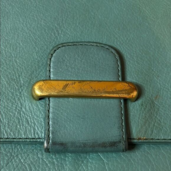 Fossil Green Tatum Crossbody Purse and Gray Madison Clutch Wallet Set - Picture 9 of 16